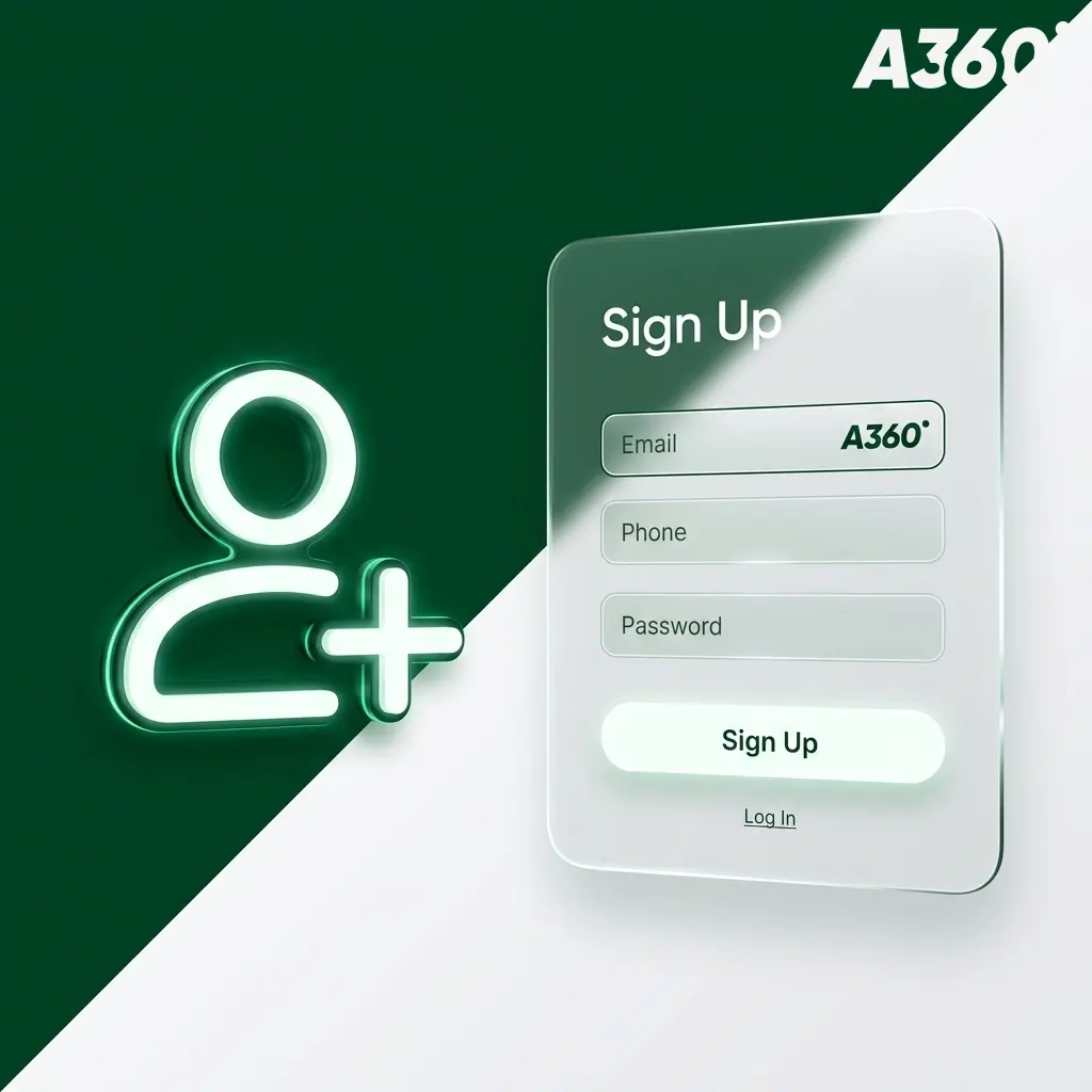 Guía paso a paso para registrarse en A360 desde Colombia en menos de 3 minutos